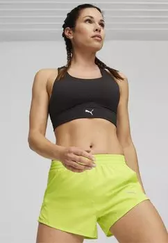 Спортивный бюстгальтер с легкой поддержкой PWRBREATHE RUN Puma, цвет black