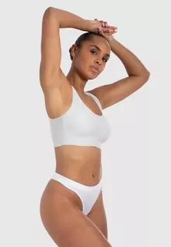Спортивный бюстгальтер с легкой поддержкой Smilodox, белый