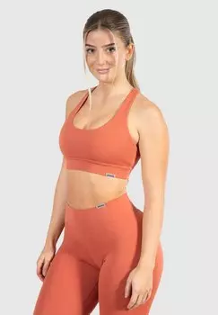 Спортивный бюстгальтер с легкой поддержкой SPORT BH ADVANCE PRO Smilodox, цвет terakotta