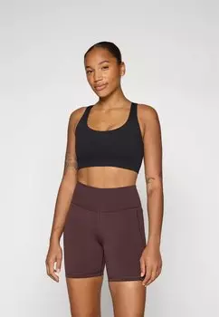 Спортивный бюстгальтер с легкой поддержкой ULTIMATE YOGA RACERBACK BRA Sweaty Betty, черный