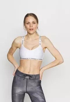 Спортивный бюстгальтер с легкой поддержкой Under Armour, белый