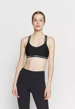 Спортивный бюстгальтер с легкой поддержкой Under Armour, черный