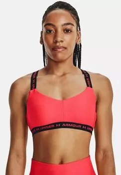 Спортивный бюстгальтер с легкой поддержкой Under Armour, красный