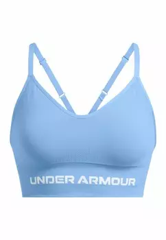 Спортивный бюстгальтер с легкой поддержкой VANISH SEAMLESS LOW Under Armour, синий