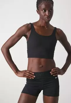 Спортивный бюстгальтер с легкой поддержкой WIDE BRA Nike, черный