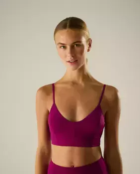 Спортивный бюстгальтер с открытой спиной Ysabel Mora, цвет Lila