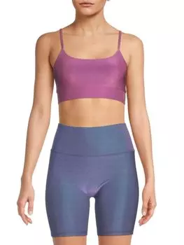 Спортивный бюстгальтер с овальным вырезом Twenty Montreal, сирень