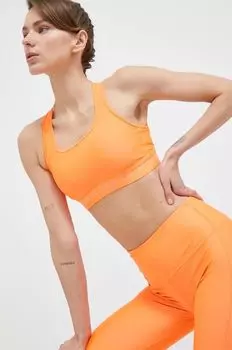 Спортивный бюстгальтер с перекрестной спинкой Under Armour, оранжевый