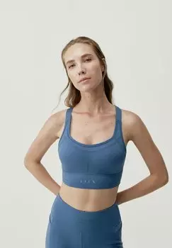 Спортивный бюстгальтер с сильной поддержкой UNAI Born Living Yoga, цвет azul