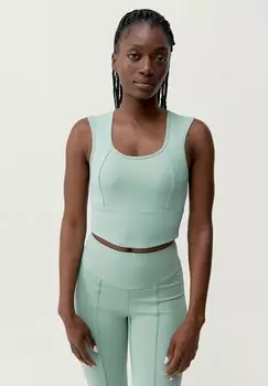 Спортивный бюстгальтер с сильной поддержкой ALISHA Born Living Yoga, цвет verde claro