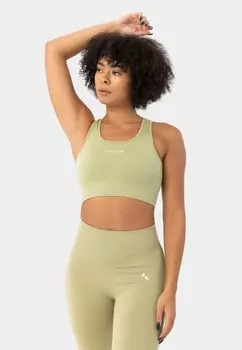 Спортивный бюстгальтер с сильной поддержкой BLAZE SEAMLESS carpatree, цвет green