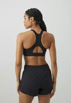Спортивный бюстгальтер с сильной поддержкой HEATGEAR HIGH Under Armour, черный
