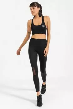 Спортивный бюстгальтер с вырезом на спине Jimmy Sanders, черный