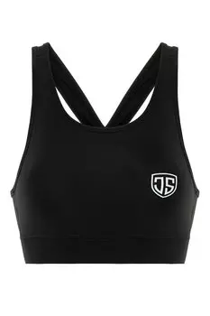 Спортивный бюстгальтер с вырезом на спине Jimmy Sanders, черный