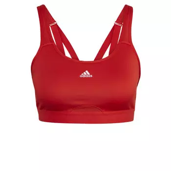 Спортивный бюстгальтер с высокой поддержкой adidas TLRD Move Training, цвет rot
