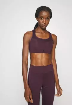 Спортивный бюстгальтер с высокой поддержкой Adidas, красный