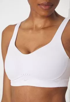 Спортивный бюстгальтер с высокой поддержкой ALATE BRA Nike Performance, белый
