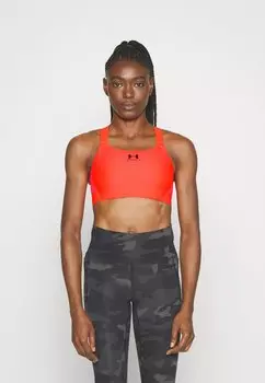 Спортивный бюстгальтер с высокой поддержкой HIGH Under Armour, бета/черный