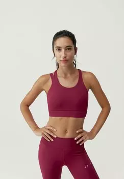 Спортивный бюстгальтер с высокой поддержкой IBAI Born Living Yoga, цвет rosa