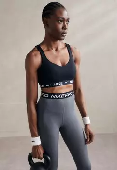Спортивный бюстгальтер с высокой поддержкой INDY BRA Nike Performance, черный