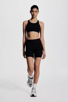 Спортивный бюстгальтер с высокой поддержкой shapemove H&M, черный