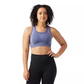 Спортивный бюстгальтер Smartwool Intraknit Racerback sports bra, синий