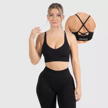 Спортивный бюстгальтер Smilodox, черный