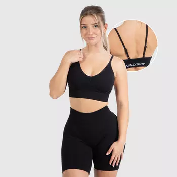 Спортивный бюстгальтер Smilodox, черный