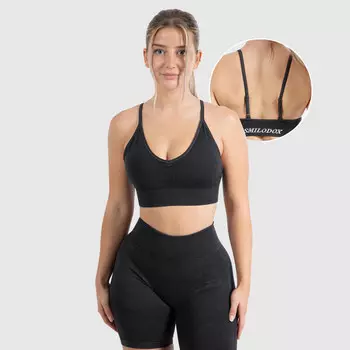Спортивный бюстгальтер Smilodox, черный