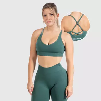 Спортивный бюстгальтер Smilodox, цвет alpingrn