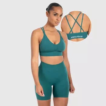 Спортивный бюстгальтер Smilodox, цвет alpingrn