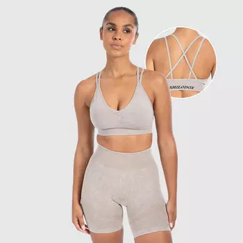 Спортивный бюстгальтер Smilodox, цвет karamellbraun