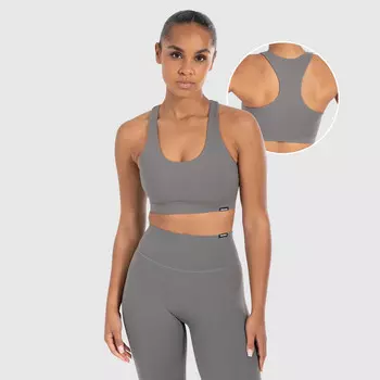 Спортивный бюстгальтер Smilodox, угольно-серый