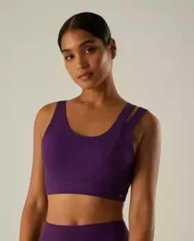 Спортивный бюстгальтер со съемной мягкой спинкой Ysabel Mora, фиолетовый