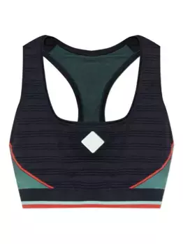 Спортивный бюстгальтер со спиной-борцовкой CASABLANCA, черный