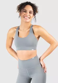 Спортивный бюстгальтер со средней поддержкой BH TAMARA Smilodox, цвет dunkelgrau