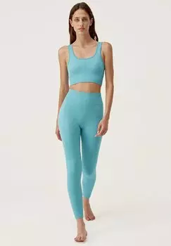 Спортивный бюстгальтер со средней поддержкой Born Living Yoga, синий