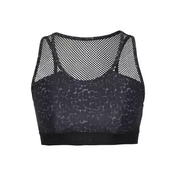 Спортивный бюстгальтер со средней поддержкой CHIEMSEE, черный