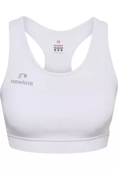 Спортивный бюстгальтер со средней поддержкой Newline, белый