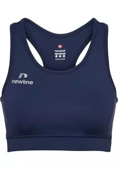 Спортивный бюстгальтер со средней поддержкой Newline, темно-синий