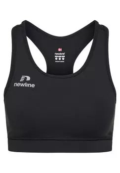 Спортивный бюстгальтер со средней поддержкой Newline, черный