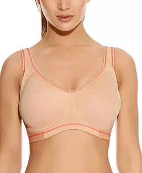 Спортивный бюстгальтер Sonic Underwire Moulded Spacer Freya, коричневый/бежевый