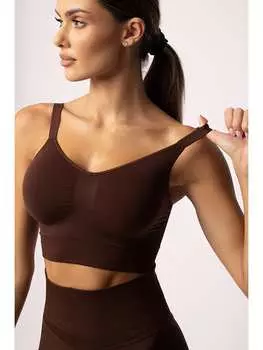 Спортивный бюстгальтер Spaio, коричневый