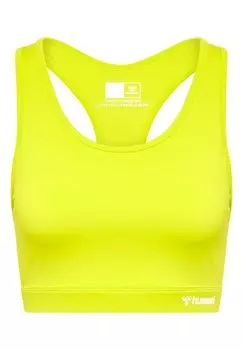 Спортивный бюстгальтер средней поддержки ACTIVE Hummel, цвет sulphur spring