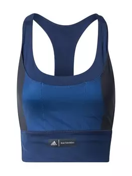 Спортивный бюстгальтер средней поддержки ADIDAS SPORTSWEAR Marimekko Medium-Support, цвет Navy/Royal blue