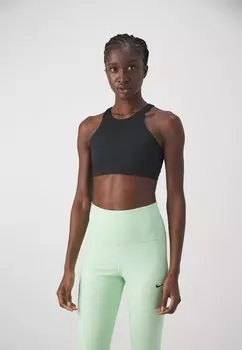 Спортивный бюстгальтер средней поддержки ALATE CURVE BRA Nike, цвет black