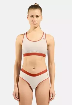 Спортивный бюстгальтер средней поддержки ASCENT MEDIUM ODLO, коралл