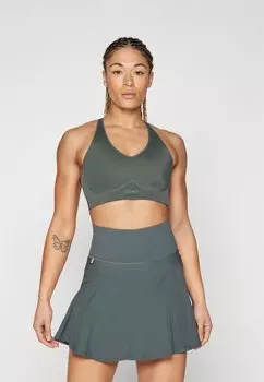 Спортивный бюстгальтер средней поддержки Bjrn Borg, серо-голубой Support