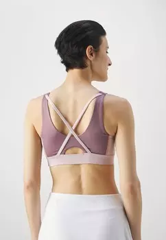Спортивный бюстгальтер средней поддержки BRA ASICS, сирень
