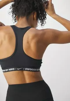 Спортивный бюстгальтер средней поддержки Bra Nike, черный